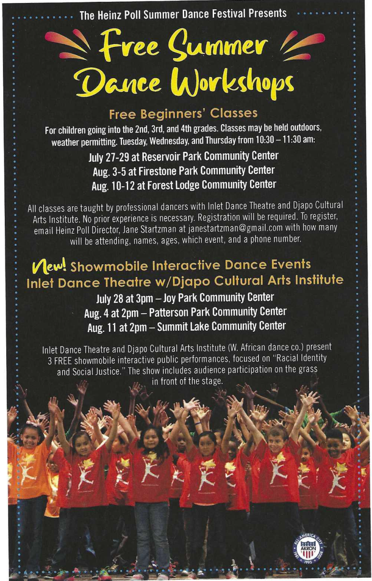 Heinz Poll Summer Dance Festivals Project Learn