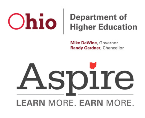 Ohio Dept. of Higher Education in partnership with Aspire